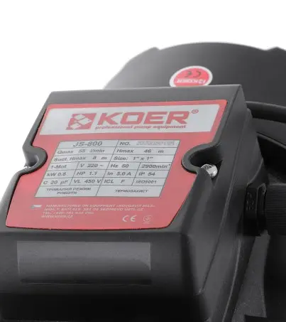 Насос поверхневий KOER JS-800 (KP3377) - фото 2
