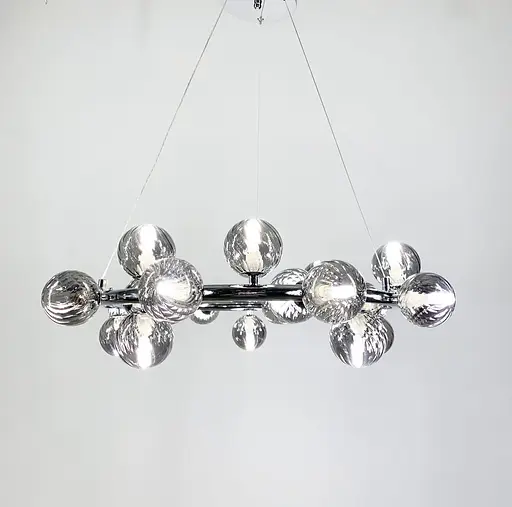 Підвісна люстра Arte Lamp Bolla Line.F MJ 17-750 CH+GR - фото 3