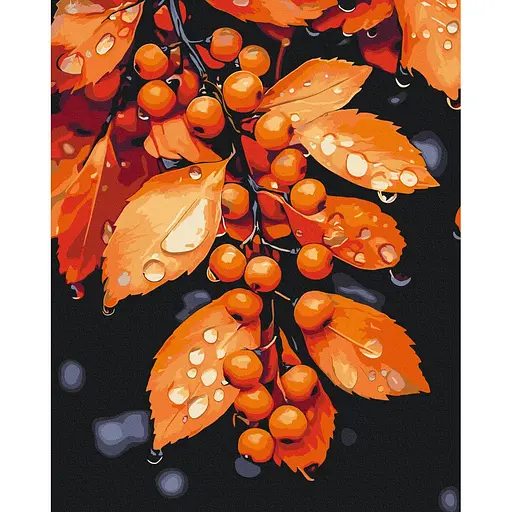 Картина по номерам на подрамнике Brushme Мелодия капель