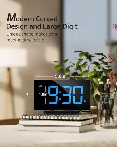 Цифровий будильник TCA-245 - фото 4