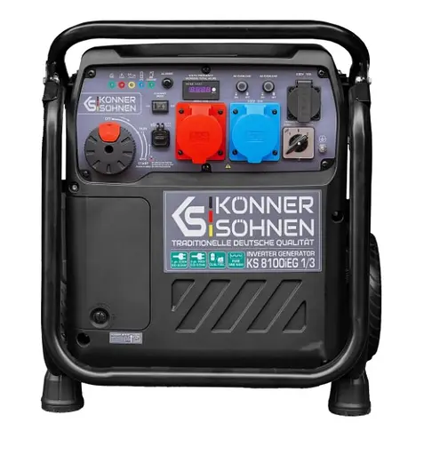 Інверторний генератор газ/бензин Konner&Sohnen 8/8.5 кВт KS 8100iEG 1/3 - фото 3
