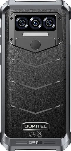 Смартфон Oulitel WP38 652" HD /6GB/256GB/ MT8788/10600mAh/IP68/13+5Мп Black - фото 6