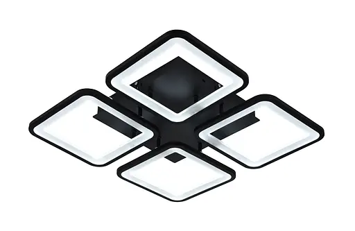 Люстра светодиода Valeso V YZD5053 BK