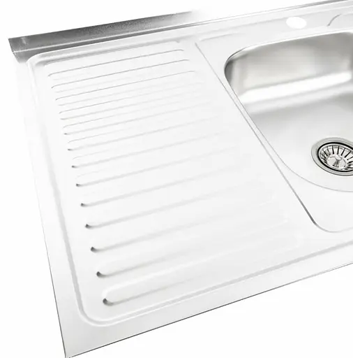 Кухонна мийка Platinum 8060 сатин (SP000000593) - фото 4