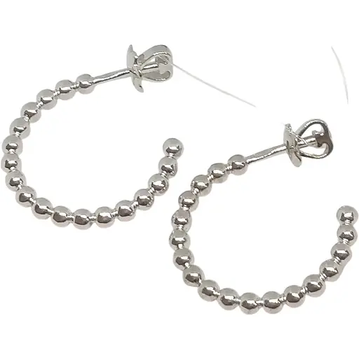 Срібні пуссети Qvaliz. 902-01210