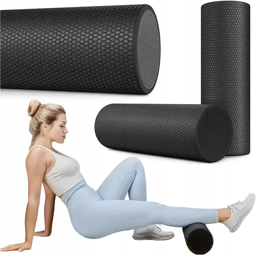 Роллер масажер Trex Sport TX-045EPR EPP соти 45см чорний - фото 2