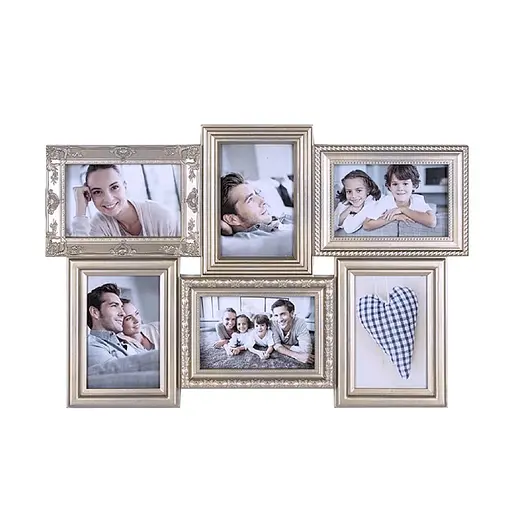 Фоторамка EVG Inno ZB-6-3753-1 Silver Collage 6 (ZB-6-3753-1) - фото 1