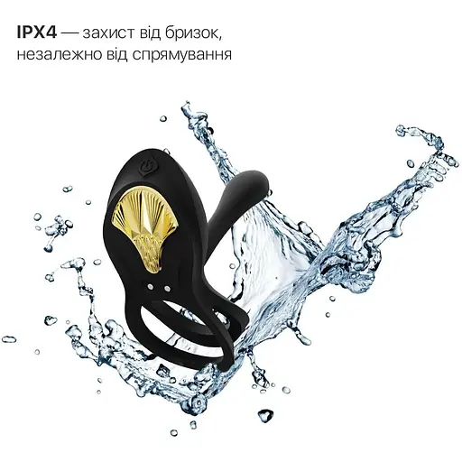 Смарт-эрекционное кольцо Zalo - Bayek Obsidian Black - фото 5