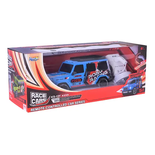 Машина на радиоуправлении, аккумулятор с зарядной станцией, 38x15x14,5 см, KS-13Y (В ассортименте) - фото 8