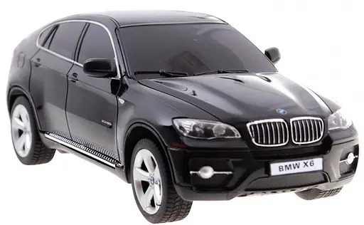 Машинка Rastar BMW X6 на управлінні 1:24 чорний 31700