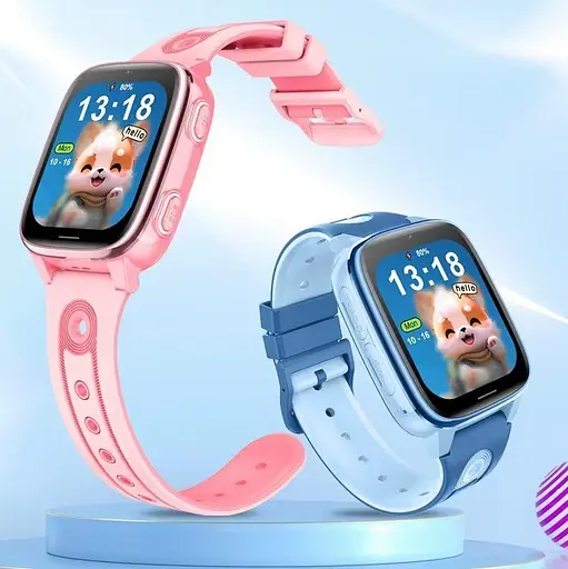 Детские смарт-часы Lemfo D51, 4G розовый - фото 8