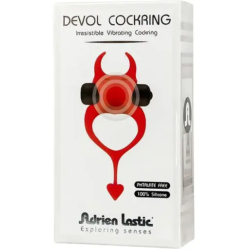 Эрекционное вибро-кольцо Adrien Lastic Devol CockRing - фото 4