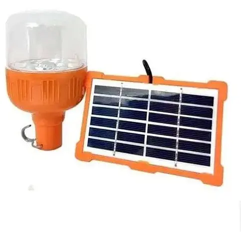 Фонарь аккумуляторная лампа Rablex RB-GR015 LED солнечная панель 80 Вт - фото 1