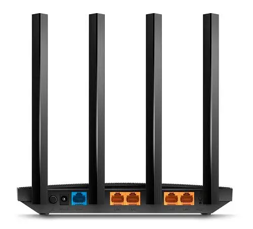 Роутер TP-LINK Archer C6, Wi-Fi 802.11a/b/g/n/ac, до 1167 Mb/s, 2.4/5GHz, 4 LAN 10/100/1000 Mb/s, RJ45 10/100/1000Mb/s (FE), 4 - фото 2