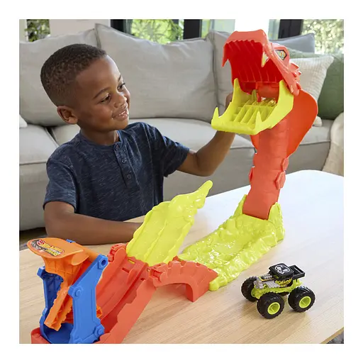 Игровой набор Hot Wheels Monster Trucks Атака змеи (JJN44) - фото 9