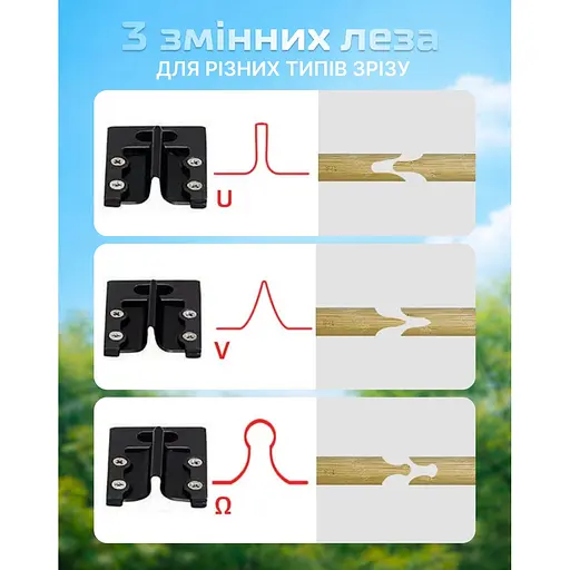 Секатор Alloid для щеплення гілок 220 мм (GS-220009) - фото 8