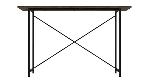 Стол письменный Line Лайт Ferrum-decor 750x1200x500 Черный металл ДСП Дуб Сонома Трюфель 16 мм (FRD-104854) - фото 5