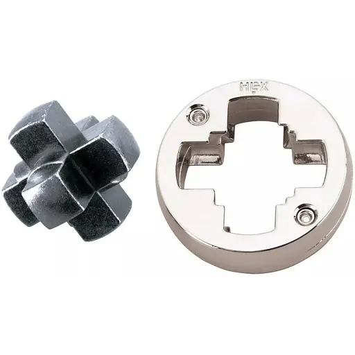 Головоломка из металла Huzzle Hex 3 звезды 515045 - фото 3