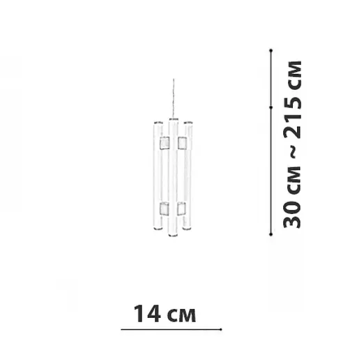 Подвесной светильник Friendlylight Stradivari S FL3179 - фото 4