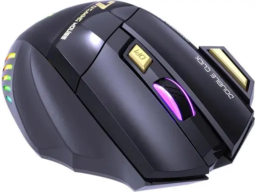 Ігрова миша iMice GW-X7 перезаряджається, тиха бездротова ергономічна мишка  - фото 6