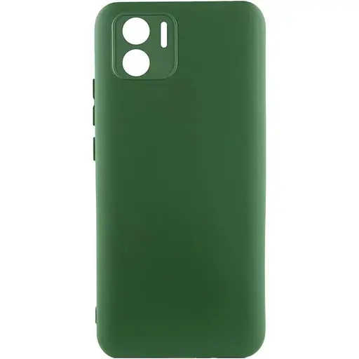 Чохол Silicone Cover Lakshmi Full Camera (AA) для Xiaomi Redmi A1 / A2 Зелений / Dark green