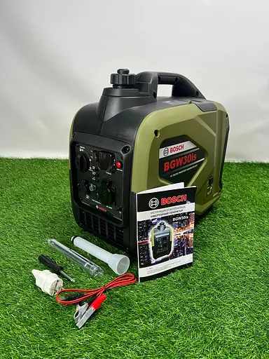 Інверторний бензиновий генератор BOSCH BGW30is (2.8/3.0 кВт) з дисплеєм - фото 2
