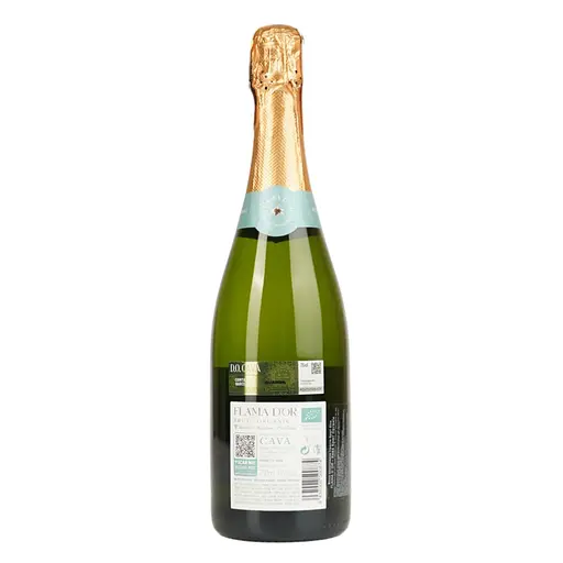 Вино ігристе Flama d'Or Cava Brut Organic біле 11.5% 0.75 л - фото 3