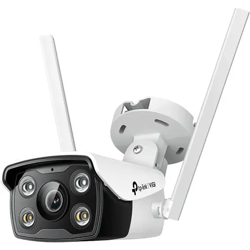 IP-камера TP-Link VIGI-С340-W-4,PoE, 4Мп, 4 мм, Wi-Fi, H265+, IP66, Bullet, кольорове нічне бачення, зовнішня