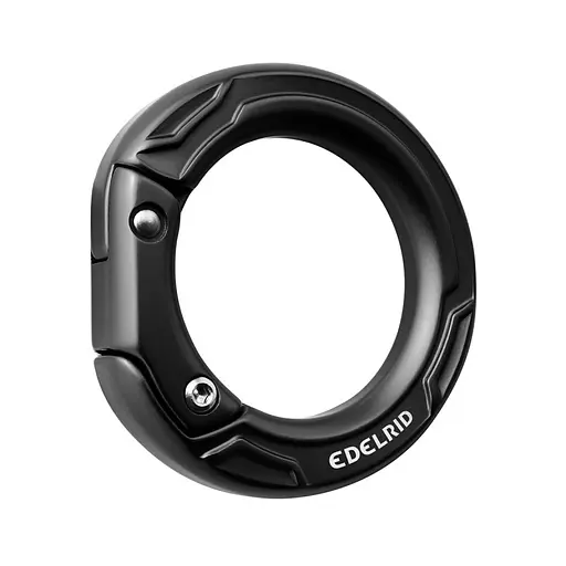 Кольцо-карабин Edelrid Cupid 44 мм Black (1017-882180000170) - фото 2