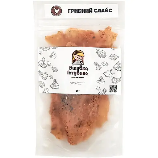 Мясные слайсы Білявка Готувала Курица грибная 50 г - фото 1