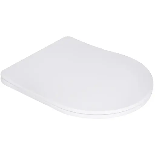 Сидения для унитаза Qtap с микролифтом Slim Duroplast, Quick Release QTSC179W48675 - фото 1