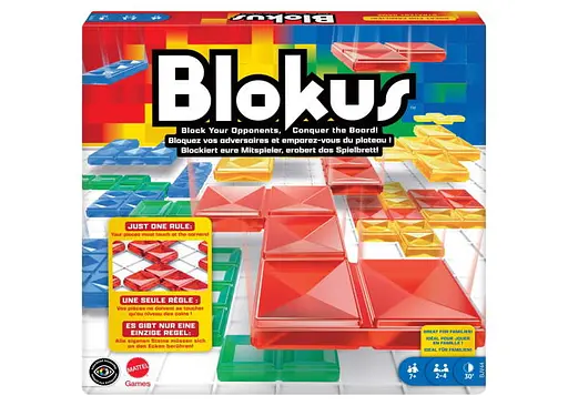 Настольная игра Mattel Блокус классическая (Blokus) (BJV44)