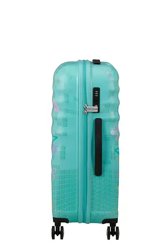 Чемодан American Tourister WAVEBREAKER DISNEY 67 см STITCH FLOWER 67х47х26 31C*57019 - фото 6