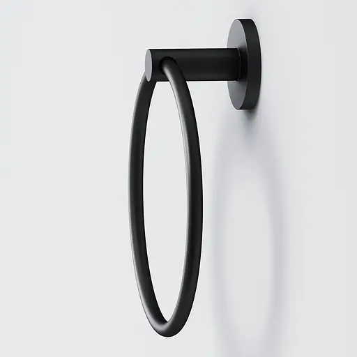 Кільце для рушника AM.PM X-Joy black A85A34422 Чорний матовий - фото 6