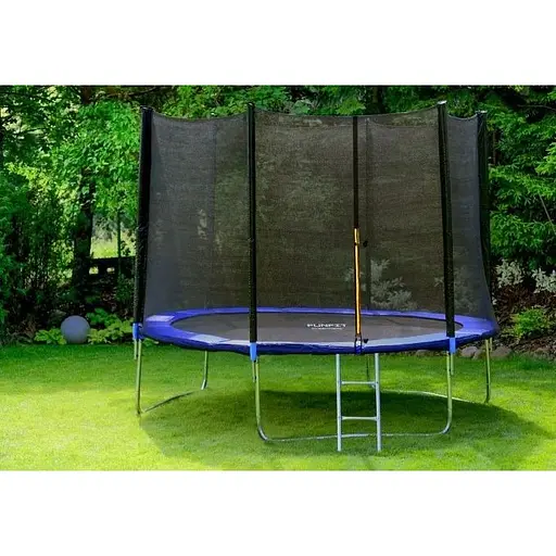 Батут садовий Fun Fit спортивний 10 (304-312 cm) 312 см з подушкою зі сходами - фото 6