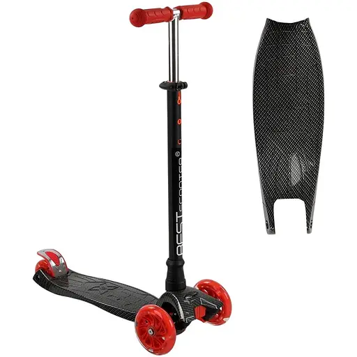 Детский самокат Best Scooter A 25772 черный