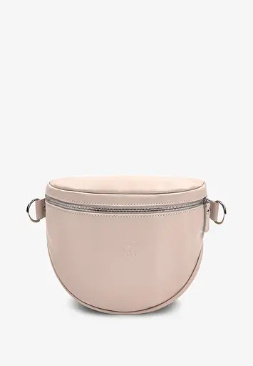 Шкіряна сумка поясна-кроссбоді Vacation світло-бежевий краст - фото 2