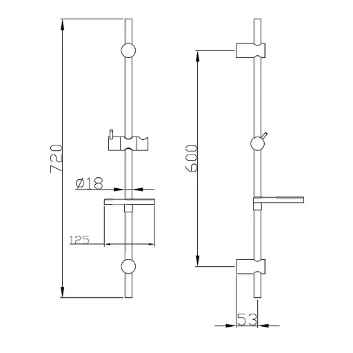 Набор смесителей для ванны Imprese Kit 20080 - фото 5