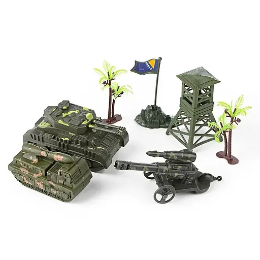 Игровой набор Солдатики. Танки и пушка ID243