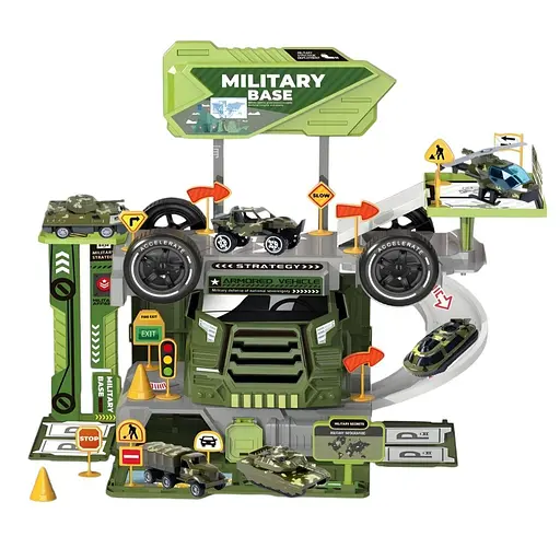 Трек 6663, 2 в 1, вантажівка + трек, 46 елементів