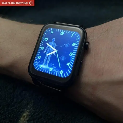 Розумний наручний смарт годинник Smart F100 (Black) - фото 9