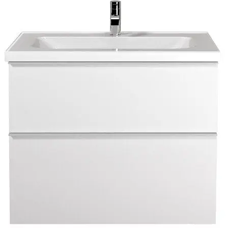 Тумба Мойдодир Grin 80-U з умивальником Fenova 80 Білий - фото 1
