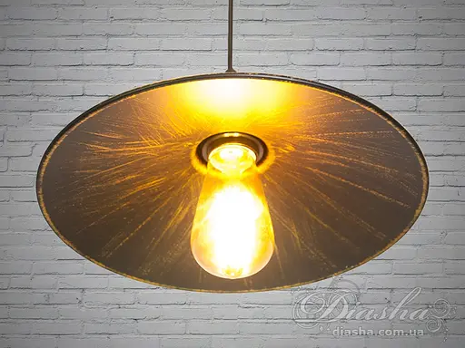 Естетично привабливий світильник підвіс Лофт, під лампочку Едісона - фото 4