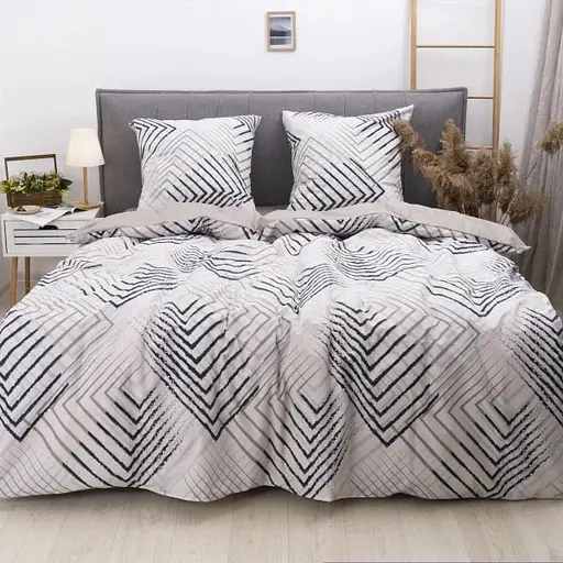 Комплект постільної білизни Viluta євро ранфорс 24256 100% бавовна - фото 1