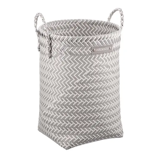 Кошик для зберігання Ardesto Vigor сірий 26 л (ARHC2511PG)