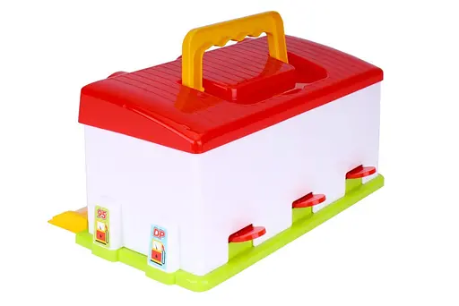 Детский игровой набор "Гараж" ТехноК 8416TXK, 3 машинки - фото 3