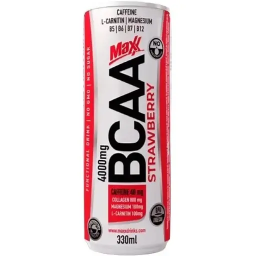 Амінокислота BCAA Maxx BCAA Vitamin Drink 330 мл Полуниця - фото 1