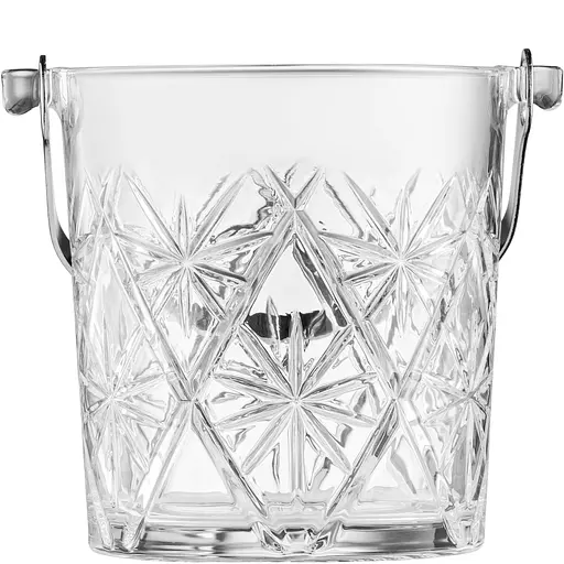 Відро для льоду Ardesto Alba зі щипцями 980 мл прозоре (AR5044) - фото 3