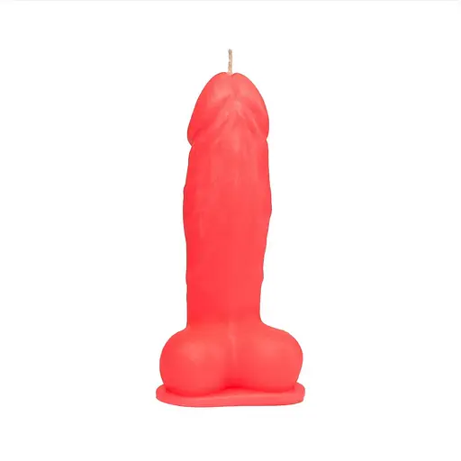 Свічка Love Flame - Dildo L Red Fluor, CPS01-Red - фото 2