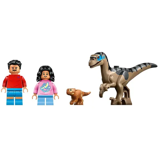 Конструктор LEGO Jurassic World Втеча по бездоріжжю від раптора 285 деталей (76972) - фото 7